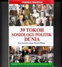 39 Tokoh Sosiologi Politik Dunia