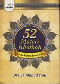 52 Materi Khotbah