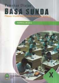 Image of Basa Sunda X Kurikulum 2013 (2015)