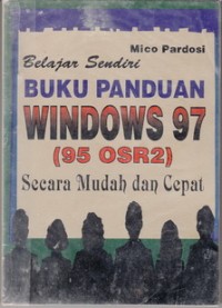 Image of Belajar Sendiri Windows 97 Secara Cepat dan Mudah
