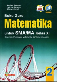 Image of Buku Guru Matematika Peminatan Kelas XI