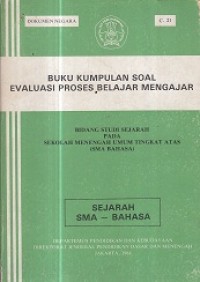 Buku Kumpulan Soal Evaluasi Proses Belajar Mengajar