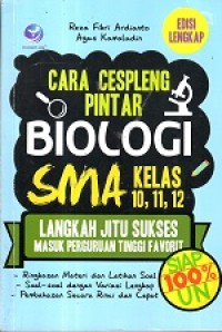 Image of Cara Cespleng Pintar Biologi  SMA kelas 10,11,12