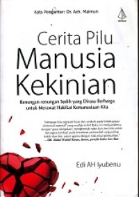 Cerita Pilu Manusia kekinian