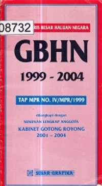 GBHN 1999 - 1994