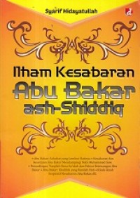 Ilham Kesabaran ABu Bakar asf-shiddiq