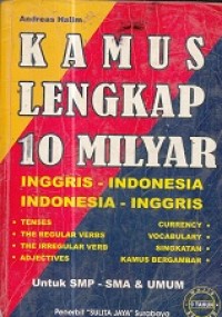 Kamus Lengkap 10 Milyar