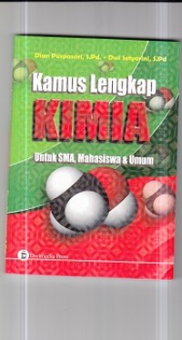 Image of Kamus Lengkap Kimia