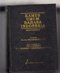 Kamus Umum Bahasa Indonesia