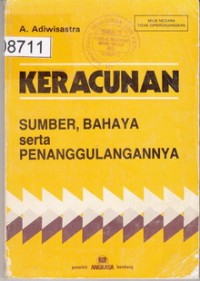 Image of Keracunan Sumber,Bahaya serta Penanggulangannya