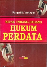 Image of Kitab Undang - Undang Hukum Perdata