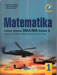 Image of Matematika Kelas X 2017