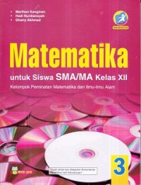 Image of Matematika Peminatan Kelas XII Revisi 2016