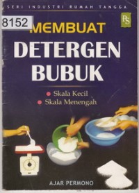 Membuat Deterjen Bubuk