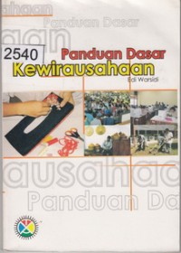 Panduan Dasar Kewirausahaan