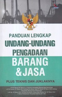Image of Panduan Lengkap Undang - Undang Pengadaan Barang dan Jasa