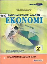 Panduan pembelajaran Ekonomi Kelas 1