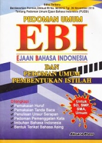 Image of Pedoman EBI Ejaan Bahasa Indonesia