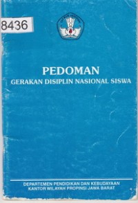 Image of Pedoman gerakan Disiplin Nasional Siswa