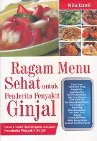 Ragam Menu Sehat untuk Penderita Penyakit Ginjal