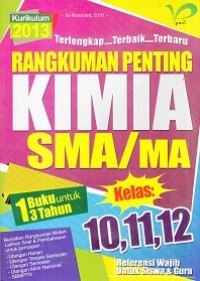 Image of Rangkuman penting Kimia SMA