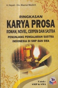 Image of Ringkasan Karya Prosa