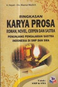 Ringkasan Karya Prosa