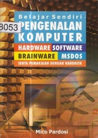 Image of Belajar Sendiri Pengenalan Komputer