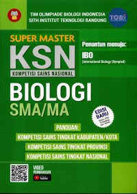 SUPER MASTER KOMPETENSI SAINS NASIONAL BIOLOGI