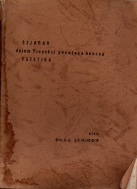 Sejarah dalam Proyeksi penataan konsep Estetika