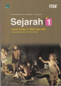 Image of Sejarah 1 Kurikulum 2013