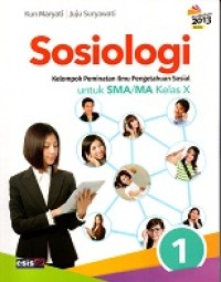 Image of Sosiologi Peminatan kelas X