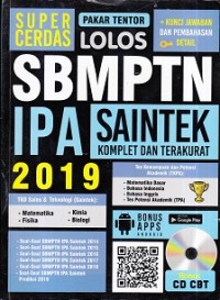 Super Cerdas SBMPTN IPA 2019