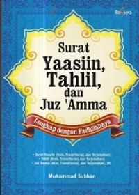 Surat Yaasin, Tahlil, dan Juz' Amma