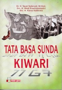 Tata Bahasa Sunda Kiwari