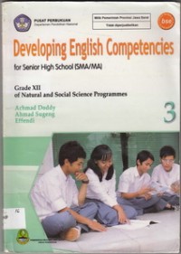 Image of Developing English Competencies Kelas XII