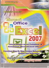 Image of Belajar sendiri Ms.Ofice Excel 2007