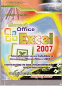 Belajar sendiri Ms.Ofice Excel 2007