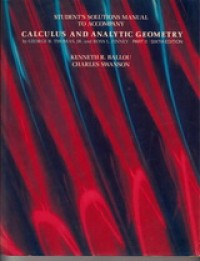 Calculus and Analytic Geometry