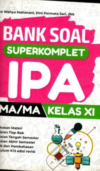 Image of Bank Soal Superkomplet IPA kelas XI
