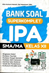 Image of Bank Soal Superkomplet IPA SMA Kelas XII