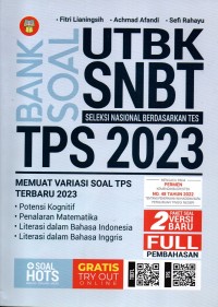 Image of BANK SOAL UTBK SNBT TPS 2023