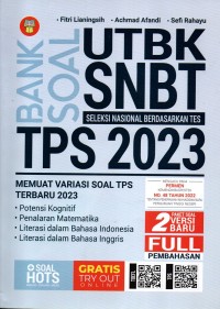 BANK SOAL UTBK SNBT TPS 2023