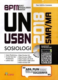 Image of Buku Pendalaman Materi (BPM) UN USBM Sosiologi