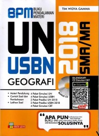 Image of Buku Pendalaman Materi (BPM) UN USBN Geografi