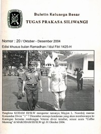 Buletin Keluarga Besar : Tugas Prakasa Siliwangi