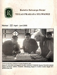 Buletin Keluarga Besar : Tugas Prakasa Siliwangi