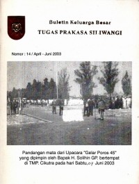 Buletin Keluarga Besar : Tugas Prakasa Siliwangi