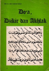 Do'a, Dzikir dan Akhlak