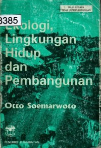 Ekologi Lingkungan Hidup dan Pembangunan